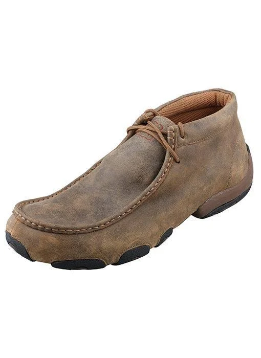 Twisted x Men's MDM0003 Driving Moc - Bomber Leather