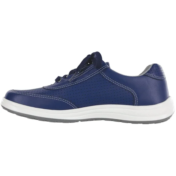 SAS Women's Sporty Lux Blue Perf 8.5 Narrow