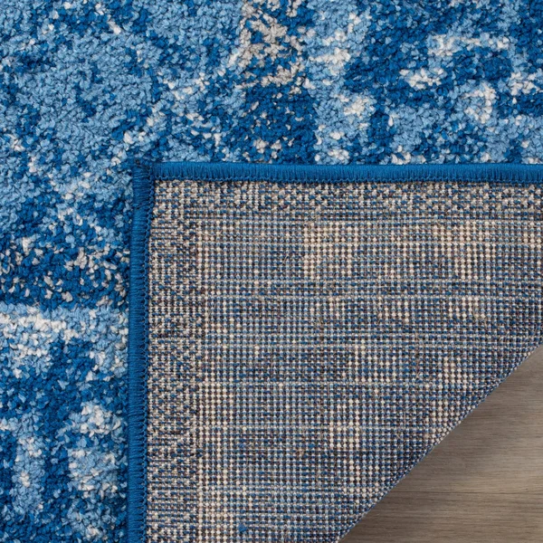 Safavieh Adirondack ADR110D 2&6x22 x 10&0x22 Runner Silver - Blue Area Rug
