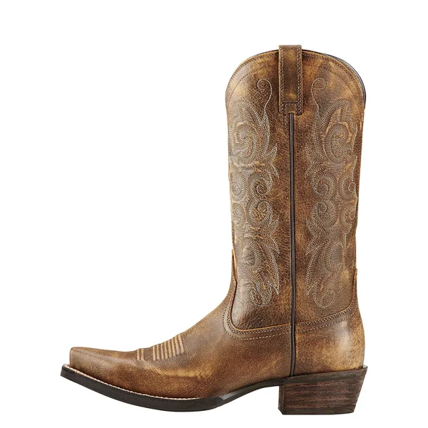 Women’s Ariat Alabama X Toe Boot Vintage Bomber, 8, B Medium