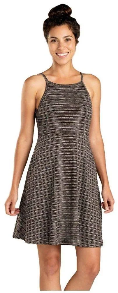 Toadu0026Co Samba Corfu Dress - Women's Cocoa Stripe Print, L