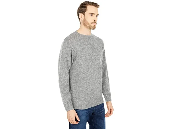 Pendleton Men's Shetland Crew Sweater - Grey Heather