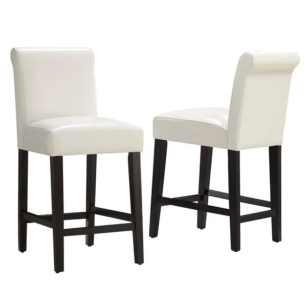Topline Fenton Chair Set of 2 White