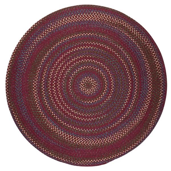 Colonial Mills WY71R084X084 7 x 7 ft. Worley Round Rug Burgundy