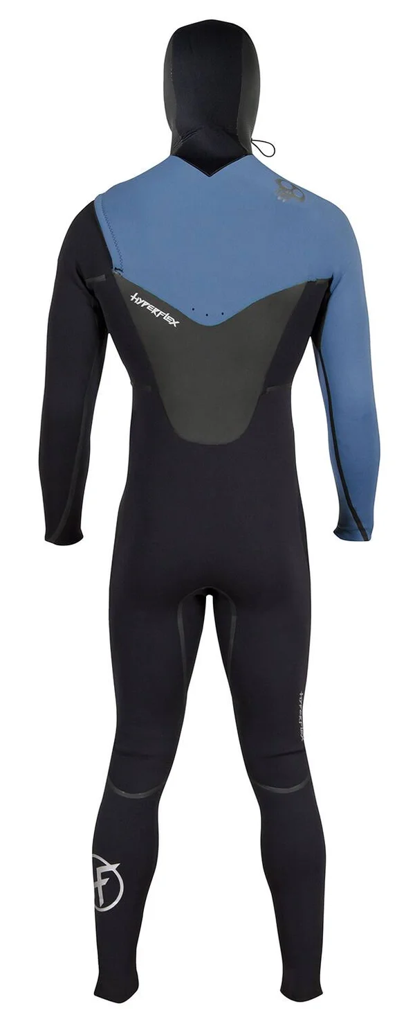 Hyperflex Wetsuits Men's Voodoo 5/4/3mm Hooded Front Zip Fullsuit