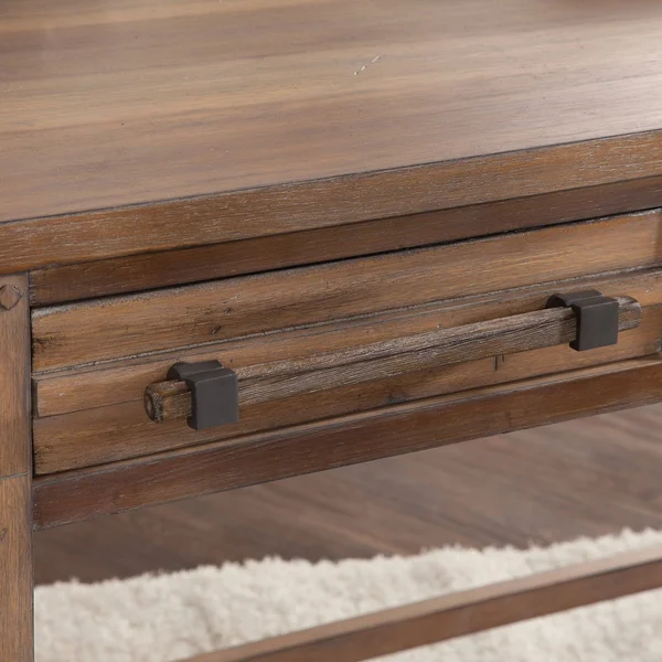 Asher 50-Inch Writing Desk by Greyson Living - Weathered Grey