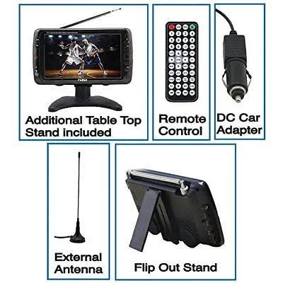 Naxa 7 Portable TV & Digital Multimedia Player Consumer Electronics