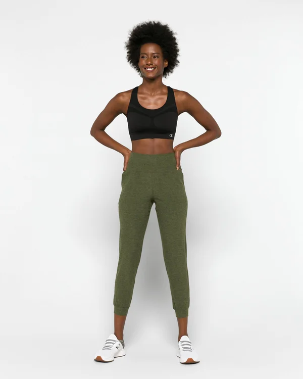 Spacedye Midi Jogger - Beyond Yoga Eden Green Heather, Xs