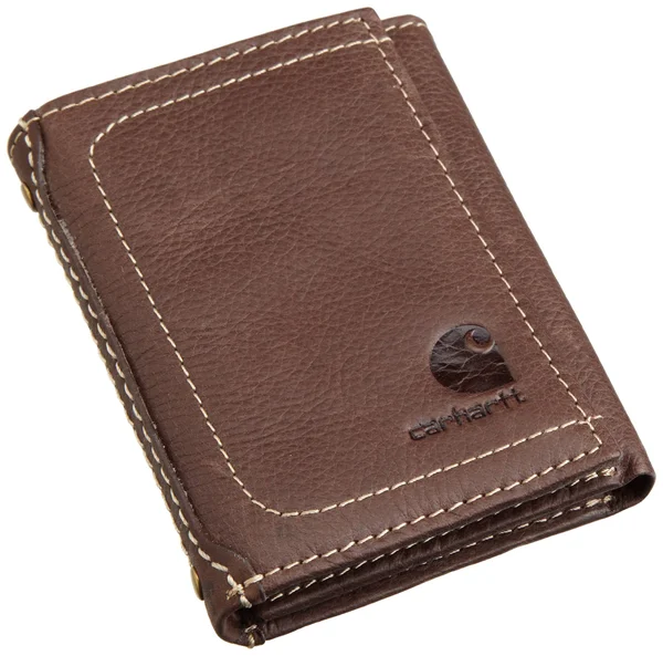 Carhartt Trifold Wallet Pebble - Brown