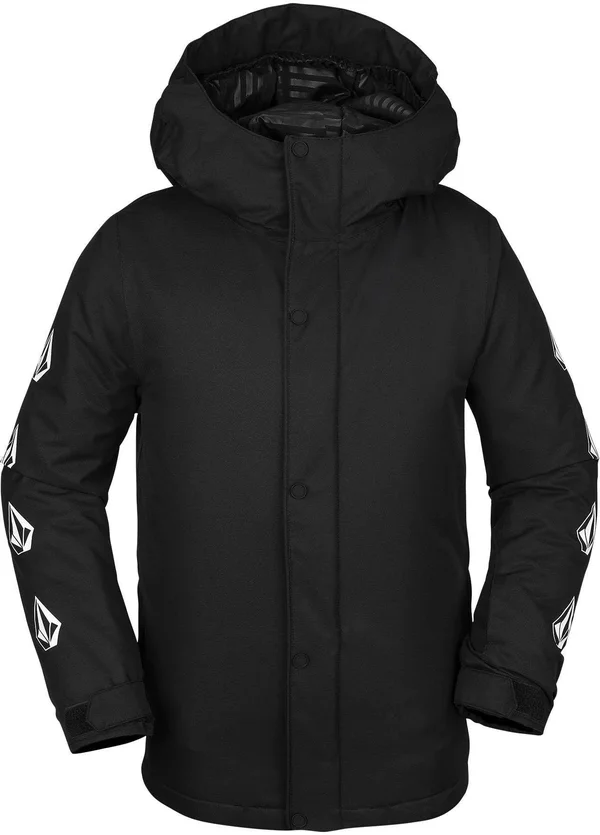 Volcom Ripley Insulated Jacket - Boys& Black - L