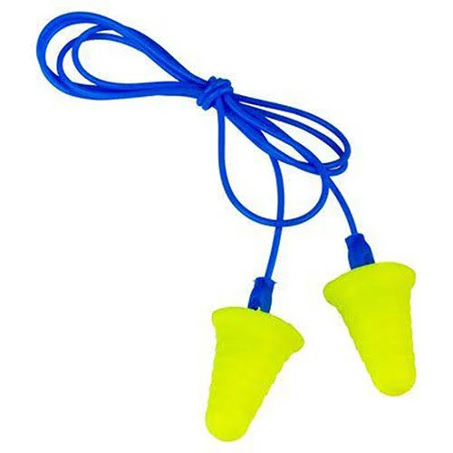 3M E-A-R - Earplugs - bullet - SLC80: 26 dB - NRR: 30 dB - polyurethane foam - yellow pairs (pack of 2000)