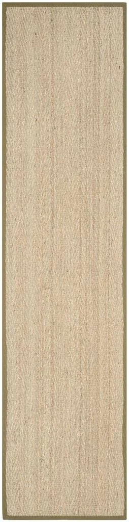 Safavieh Natural Fiber NF115G Natural, Olive Rug 2&6x22 x 16& Runner