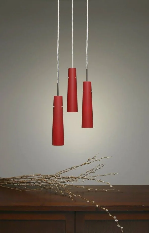 Besa Lighting 1BT-5674CM-SN Camino Pendant Light, Satin Nickel