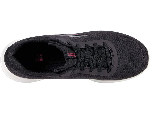Skechers Women's GOwalk Joy Ecstatic Sneaker, Size: 6 W, Black
