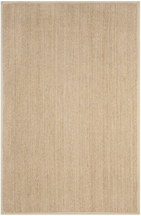 Natural Fiber Rug Natural Beige 5&x8& Safavieh