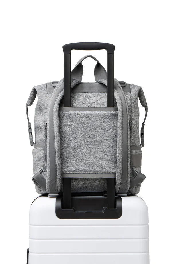 Dagne Dover Indi Diaper Backpack Heather Grey One Size
