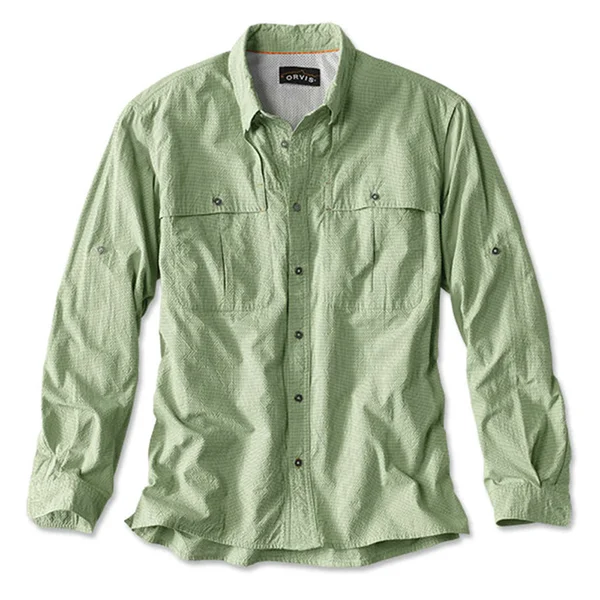 Orvis Open-Air Caster Long-Sleeve Shirt - Men's Moss, M