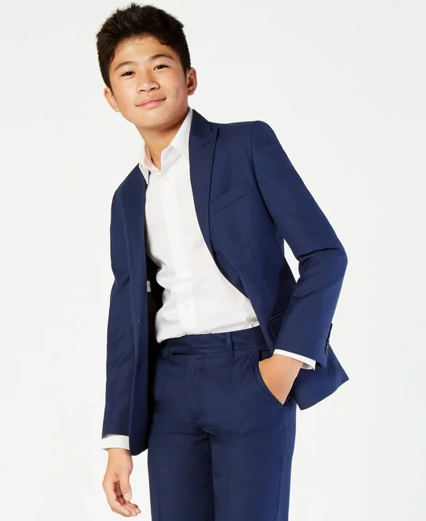 Calvin Klein Big Boys Infinite Jacket - Blue - 10