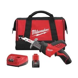 Milwaukee 2420-22 Cordless Reciprocating Saw Kit - 1.5A/hr.