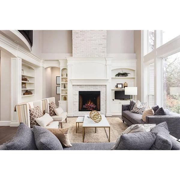 Classic Flame Electric Fireplace Insert - Black