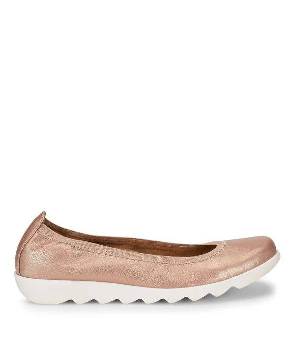 Womens Comfortiva Grace Flats Rose Gold