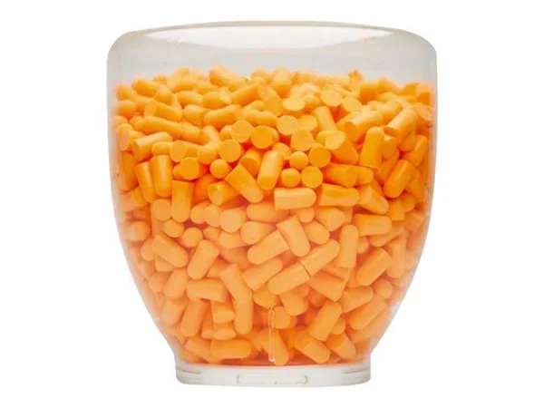 3M Disposable Earplugs Uncorded Orange (Pack of 200) 1100