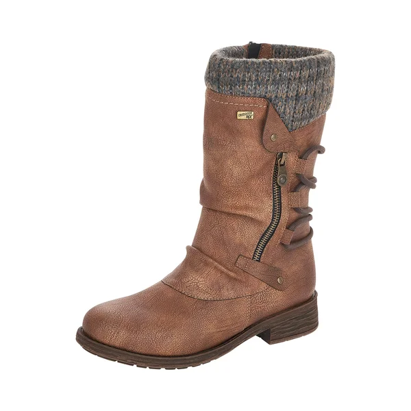 Remonte D8070-25 Andros Tex Tan Womens Knee-High Boots