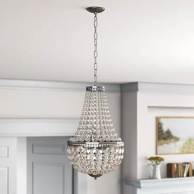 Helene 6-Light Unique - Statement Empire Chandelier House of Hampton