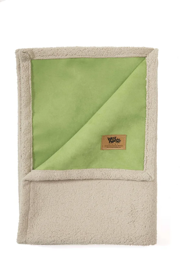 West Paw Big Sky Blanket Coffee Bean - Medium, 56" x 38"