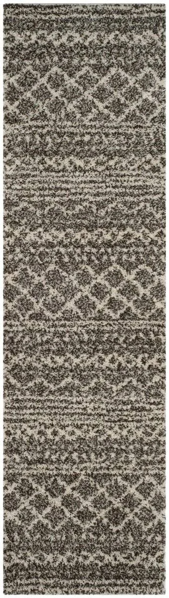 Safavieh Arizona Shag Lotta Rug - 2&3x22 x 10& Runner - Brown/Ivory