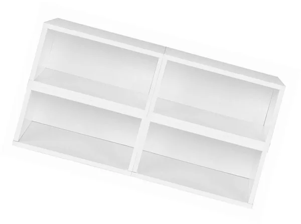 Niche Cubo Storage Set 4 Half Size Cubes, White Wood Grain