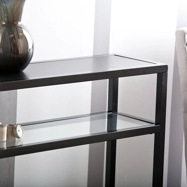Holly & Martin Baldrick Console Table, Matte Black