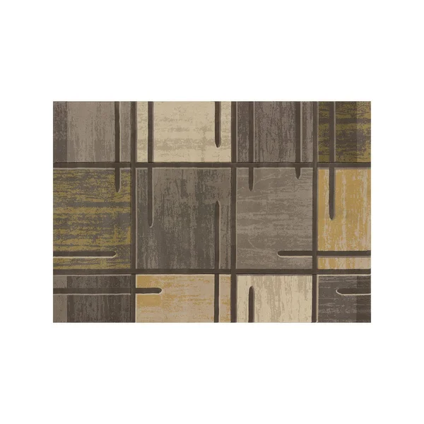 United Weavers Contours Stiletto Grey Area Rug 5&3x22 x 7&6x22