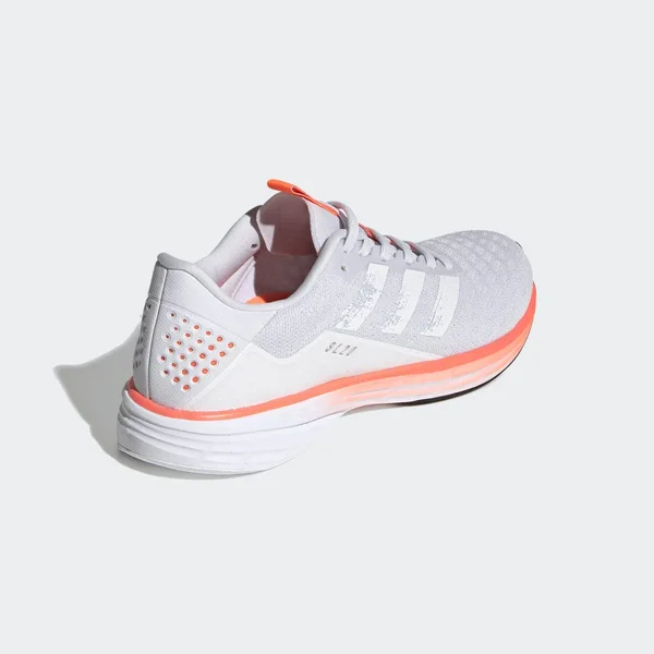 Adidas SL20 Dash Grey/White/Coral Women's Running Shoes, Size: 6