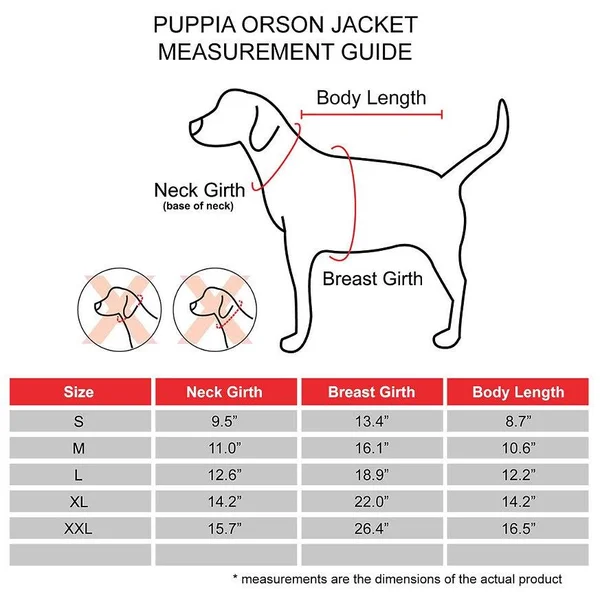 Orson Fleece Dog Vest by Puppia - Navy Small