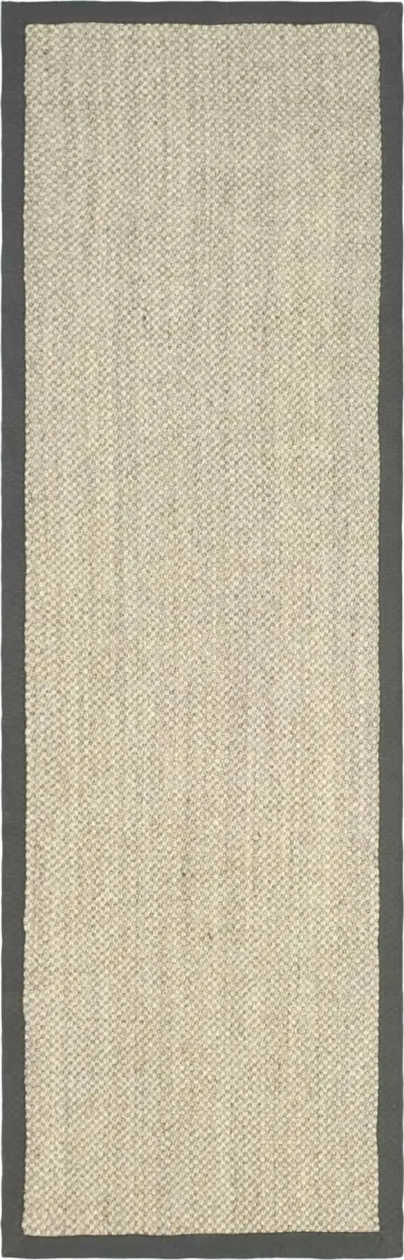 Safavieh NF443B Marble - Grey Natural Fiber 8& x 8& Square Area Rug