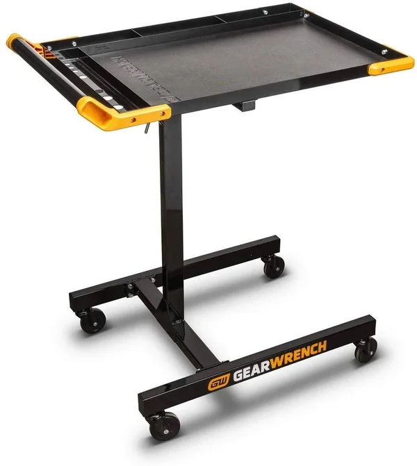GearWrench Adjustable Height Mobile Work Table, 35 to 48 in. 83166