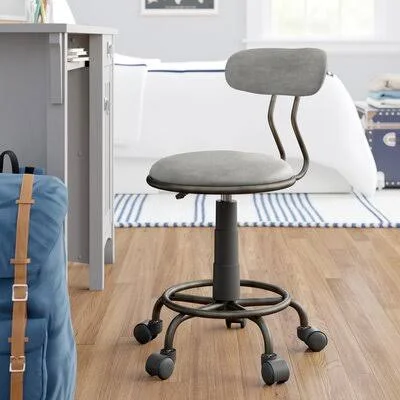 Tring Task Chair Three Posts Teen Color: Gray