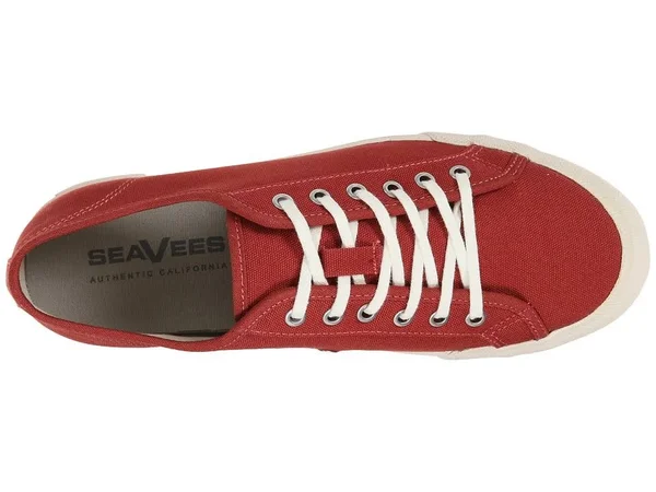 SeaVees Women's Monterey Standard Sneaker Red Ochre