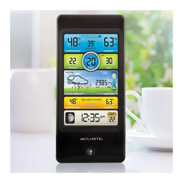 Acurite Pro Color Weather Station with Wind Speed