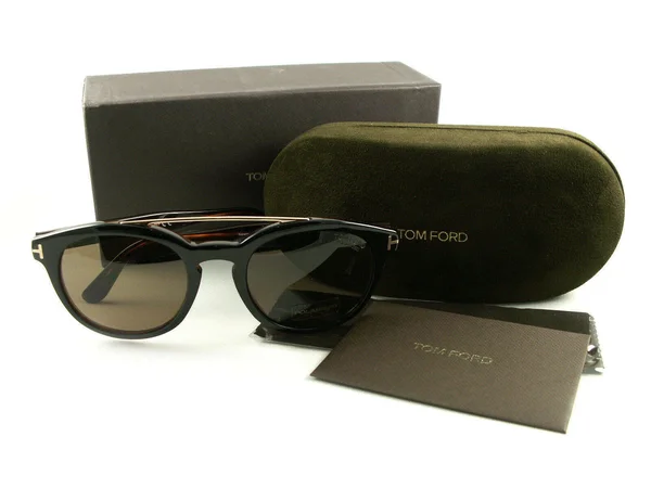 Tom Ford Newman Black, Brown Sunglasses Ft0515 05H