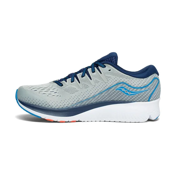 Saucony - Ride ISO 2, Men's Grey/Blue, 13