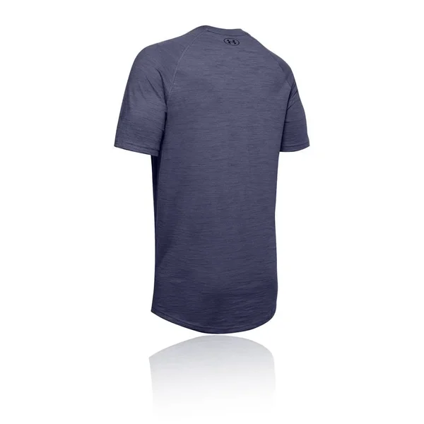Under Armour Men's Charged Cotton Short Sleeve - Blue