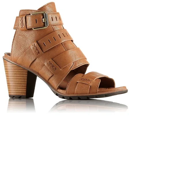Sorel Women's Nadia Buckle Shoe - 9 - Camel Brown
