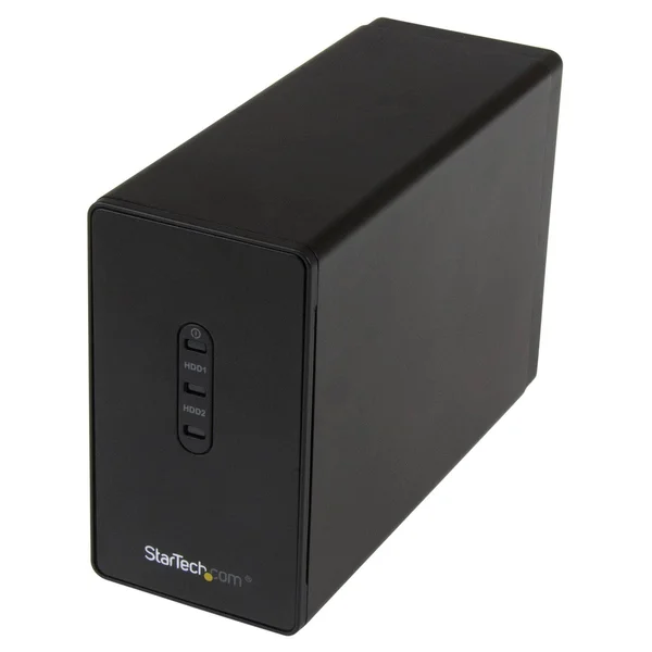 StarTech.com Dual Bay 2.5in Hard Drive Enclosure - USB 3.0 to SATA III 6Gbps with RAID Hard drive array - 2-bay