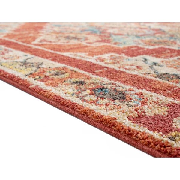 Westfield Home Calloway Genie Area Rug - Size: 7&10 inch Round, Red