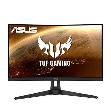Asus TUF Gaming VG27VH1B 27? Curved Monitor - 1080p Full HD, 165Hz (Supports 144Hz), Extreme Low Motion Blur, Adaptive-Sync, Free