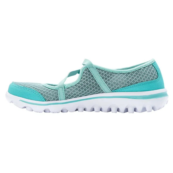 Propet Women's TravelActiv Jo Mary Jane - Size: 7, Turquoise Mesh