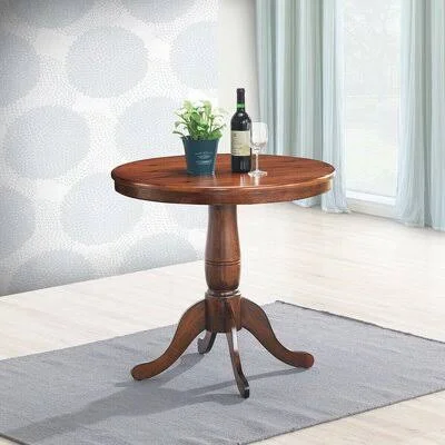 Blalock 30x22 Pedestal Dining Table Canora Grey