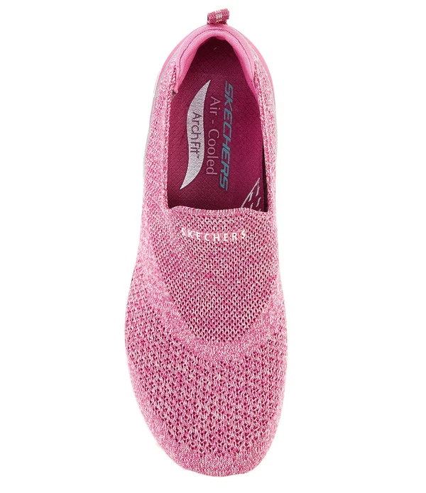 Skechers Women's Arch Fit Refine Don&t Go Slip-On - Raspberry